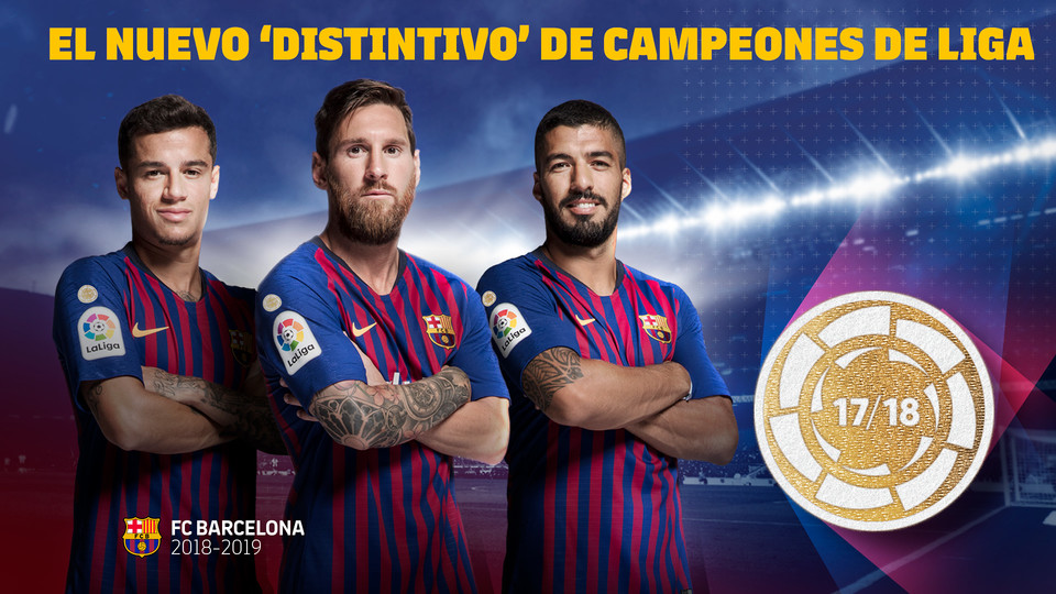 Barcelona imprimiu uma honra na camisa